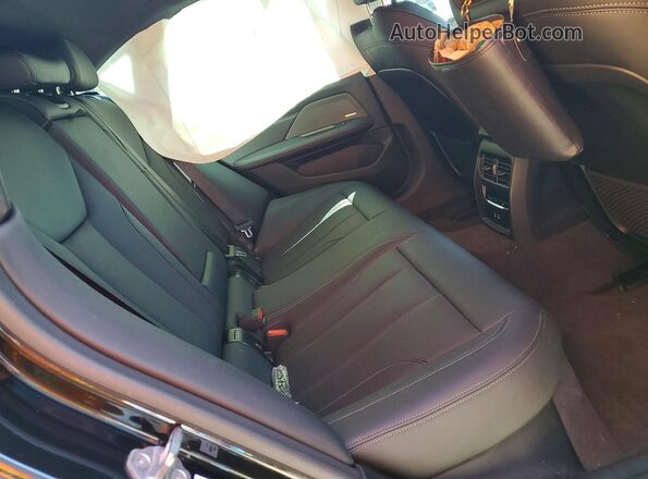 WBY73AW01NFM75985 2022 BMW I4 Black Вид задніх сидінь