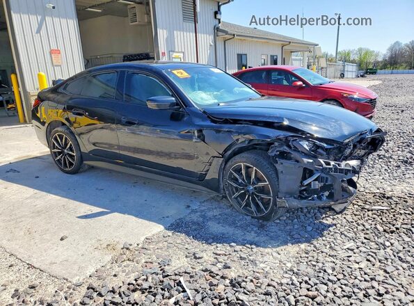 WBY73AW01NFM75985 2022 BMW I4 Black Передня права чверть