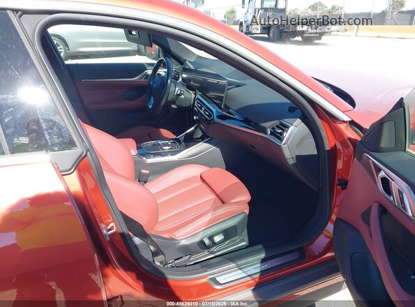WBY73AW01PFR14900 2023 BMW I4 Orange წინა სალონის ხედი