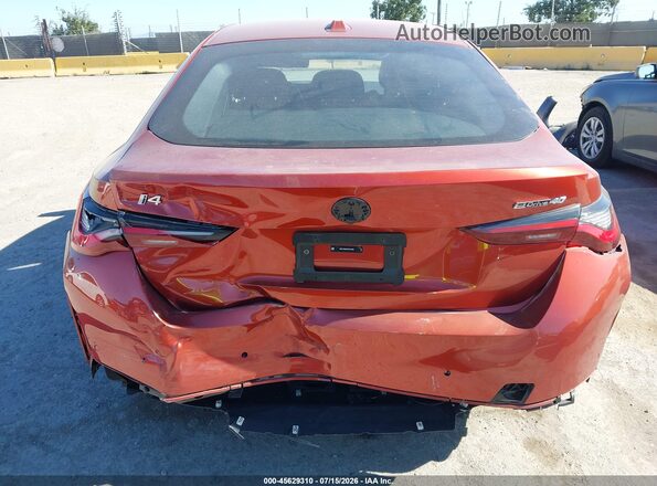 WBY73AW01PFR14900 2023 BMW I4 Orange წინა ხედი