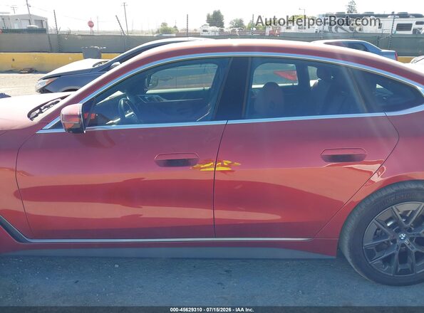 WBY73AW01PFR14900 2023 BMW I4 Orange სალონის 360-გრადუსიანი ხედი