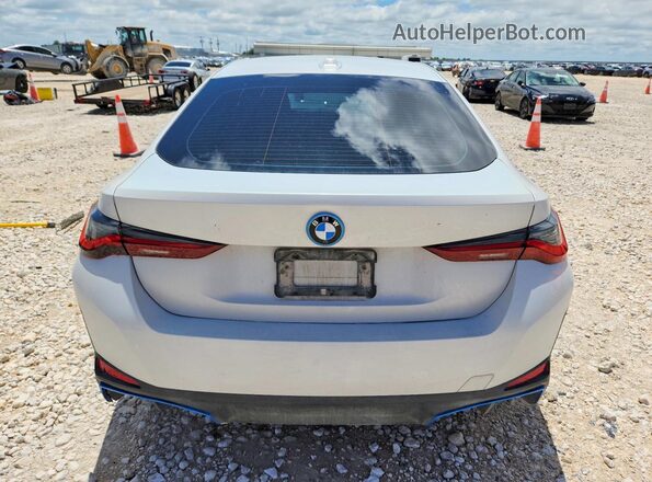 WBY73AW02PFP85873 2023 BMW I4 White Rear view