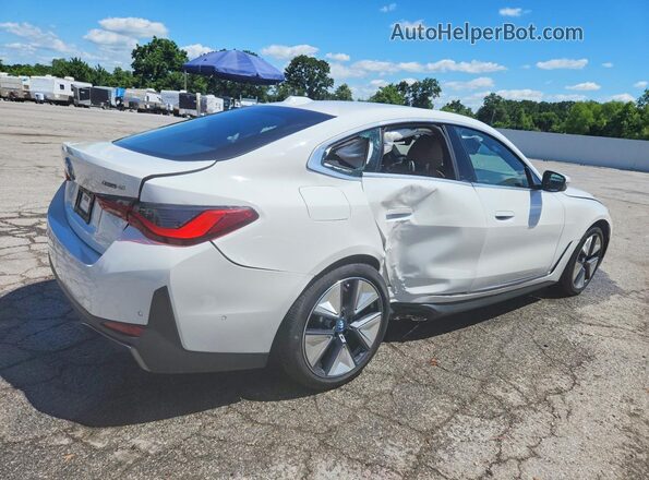WBY73AW02RFS64252 2024 BMW I4 White უკანა მარჯვენა