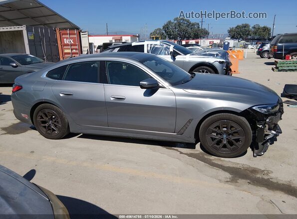 WBY73AW04PFR36292 2023 BMW I4 Silver Vista interior de 360 grados