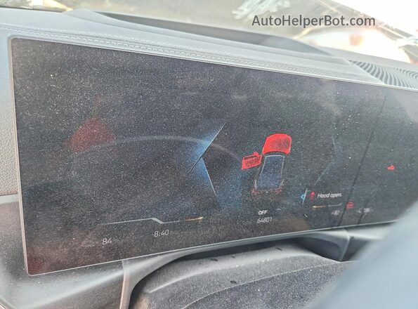 WBY73AW04RFS33407 2024 BMW I4 Black Widok zestawu wskaźników