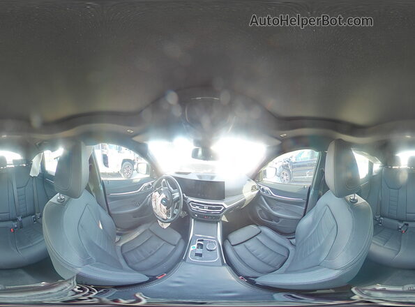 WBY73AW04RFS33407 2024 BMW I4 Black Widok wnętrza 360 stopni