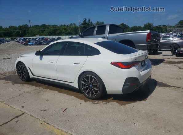 WBY73AW05NFN16537 2022 BMW I4 Белый Задняя левая четверть