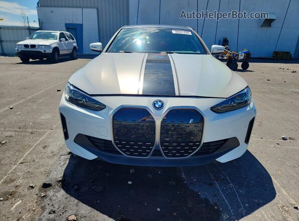 WBY73AW05PFN86882 2023 BMW I4 White Front view
