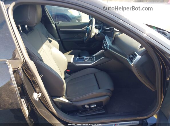 WBY73AW07PFR20474 2023 BMW I4 Black Սալոնի դիմացի տեսք