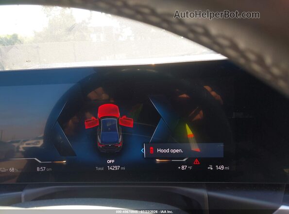 WBY73AW07PFR20474 2023 BMW I4 Black Հետևի նստատեղերի տեսք