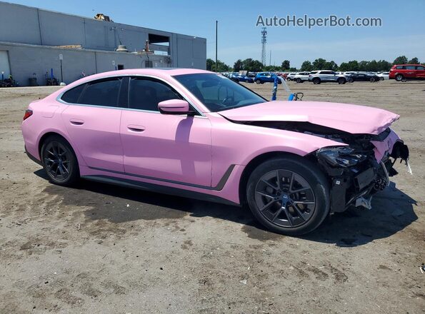 WBY73AW08RFS75434 2024 BMW I4 Pink Front right