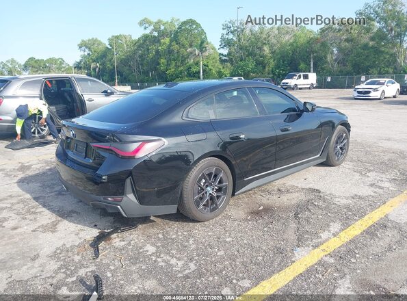 WBY73AW08RFT28357 2024 BMW I4 Черный Задняя правая четверть
