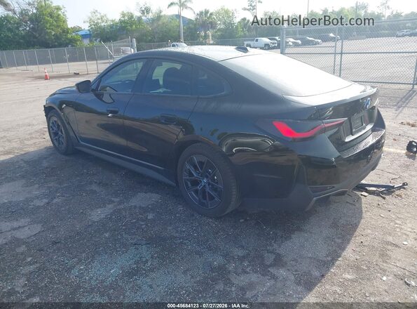 WBY73AW08RFT28357 2024 BMW I4 Черный Задняя левая четверть