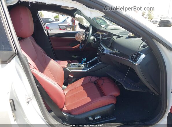 WBY73AW0XPFP03355 2023 BMW I4 White Front interior view