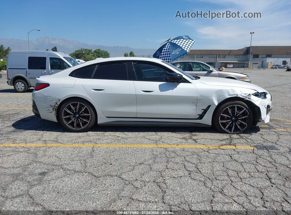 WBY73AW0XPFP03355 2023 BMW I4 White Rear interior view