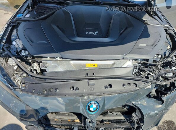 WBY73AW0XPFP87984 2023 BMW I4 Gray Սալոնի հետևի տեսք