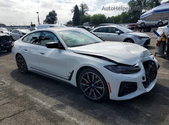 WBY83FB02RFT23615 2024 BMW I4 White Przód prawy
