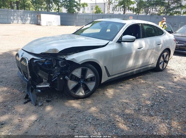 WBY83FB04RFS70609 2024 BMW I4 White Front left