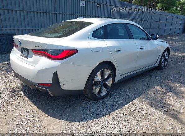 WBY83FB04RFS70609 2024 BMW I4 White Rear right