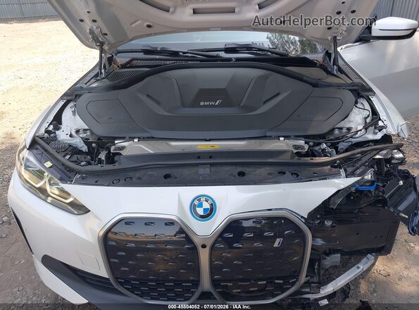 WBY83FB04RFS70609 2024 BMW I4 White Rear view