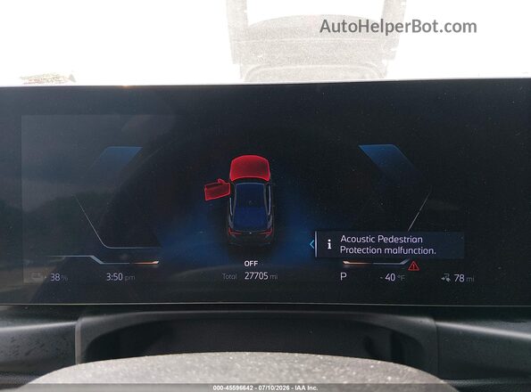 WBY83FB05RFS05543 2024 BMW I4 Black უკანა სავარძლების ხედი