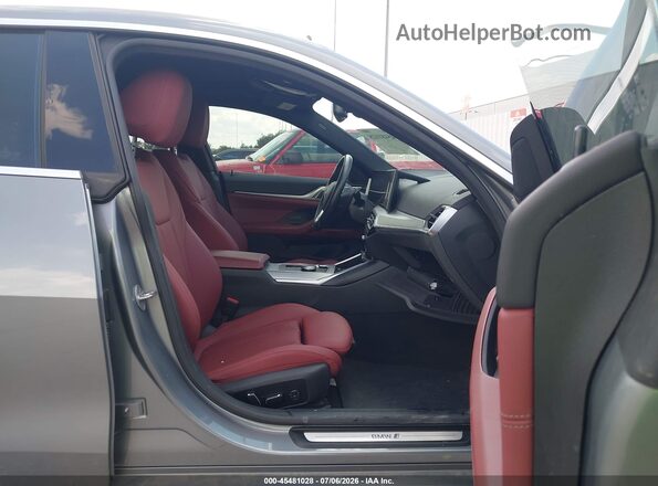 WBY83FB05RFT37055 2024 BMW I4 Gray Սալոնի դիմացի տեսք