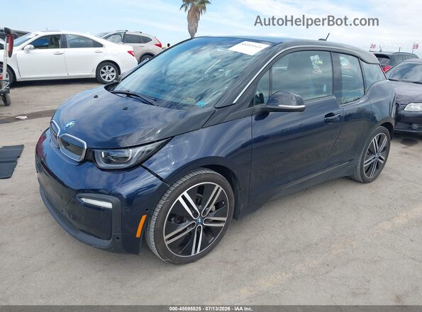 WBY8P2C01L7G74189 2020 BMW I3 Dark Blue Przód lewy