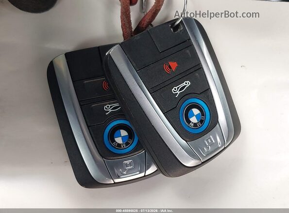 WBY8P2C01L7G74189 2020 BMW I3 Dark Blue Widok deski rozdzielczej