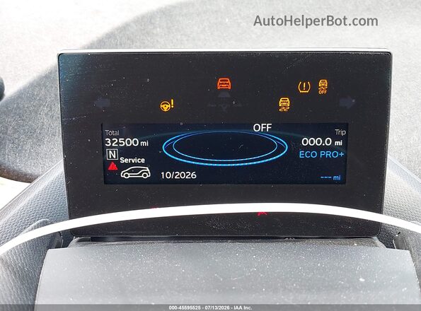 WBY8P2C01L7G74189 2020 BMW I3 Dark Blue Widok tylnych siedzeń