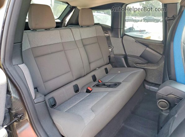 WBY8P4C57K7D20957 2019 BMW I3 Gray Rear interior view