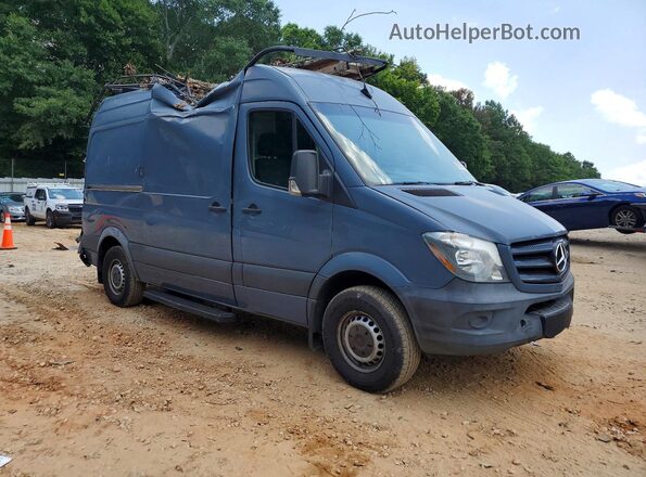 WD3PE7CD2JP635182 2018 MERCEDES-BENZ SPRINTER Blue Przód prawy