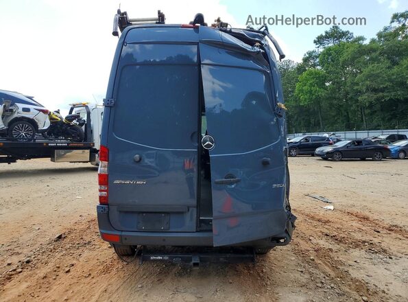 WD3PE7CD2JP635182 2018 MERCEDES-BENZ SPRINTER Blue Widok z tyłu