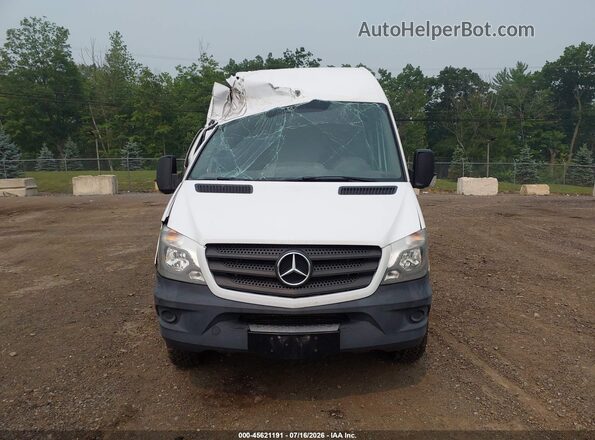 WD3PE7CD4GP259710 2016 MERCEDES-BENZ SPRINTER White Вид задньої частини салону