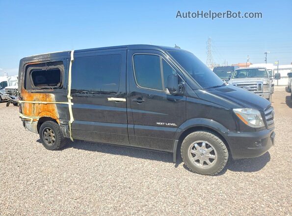 WD3PE7CDXGP192241 2016 MERCEDES-BENZ SPRINTER Black Передня права чверть