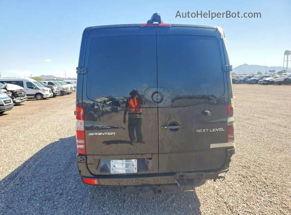 WD3PE7CDXGP192241 2016 MERCEDES-BENZ SPRINTER Black Вид ззаду