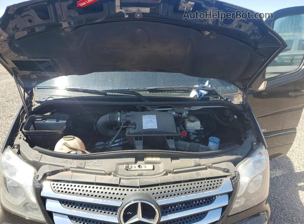WD3PE7CDXGP192241 2016 MERCEDES-BENZ SPRINTER Black Вид підкапотного простору