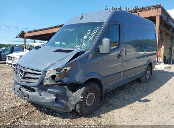 WD3PE7CDXJP647080 2018 MERCEDES-BENZ SPRINTER Blue Przód lewy