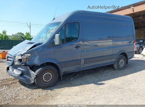 WD3PE7CDXJP647080 2018 MERCEDES-BENZ SPRINTER Blue Widok z przodu