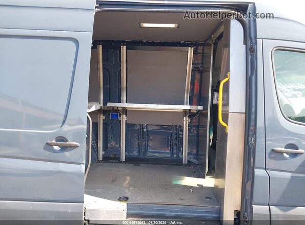 WD3PE7CDXJP647080 2018 MERCEDES-BENZ SPRINTER Blue Widok naklejki z numerem VIN