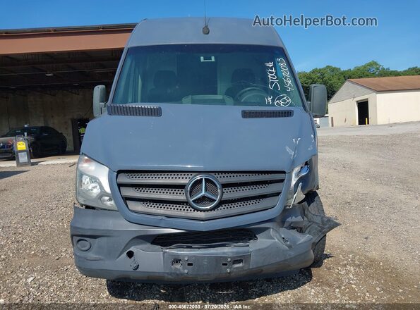 WD3PE7CDXJP647080 2018 MERCEDES-BENZ SPRINTER Blue Widok wnętrza z tyłu