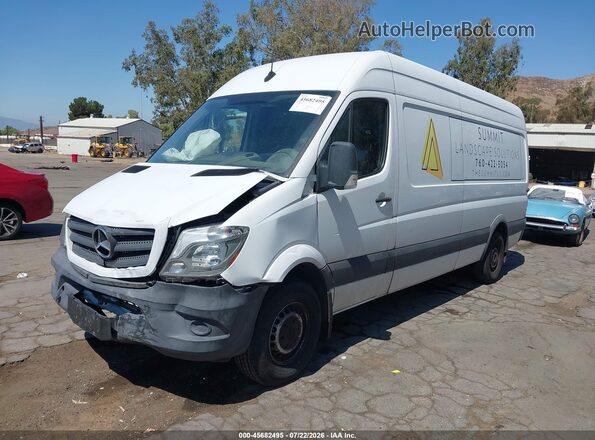 WD3PE8CD7JP618125 2018 MERCEDES-BENZ SPRINTER White Vista tres cuartos delantera izquierda