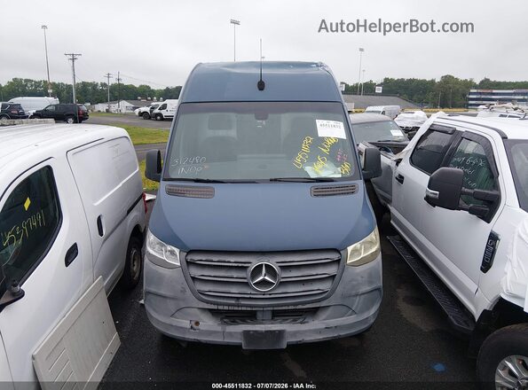 WD4PF0CD1KT004495 2019 MERCEDES-BENZ SPRINTER Blue Դիմացի տեսք