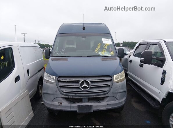 WD4PF0CD1KT004495 2019 MERCEDES-BENZ SPRINTER Blue Սարքավորումների վահանակի տեսք
