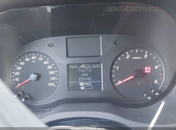 WD4PF0CD3KT003820 2019 MERCEDES-BENZ SPRINTER White Հետևի նստատեղերի տեսք
