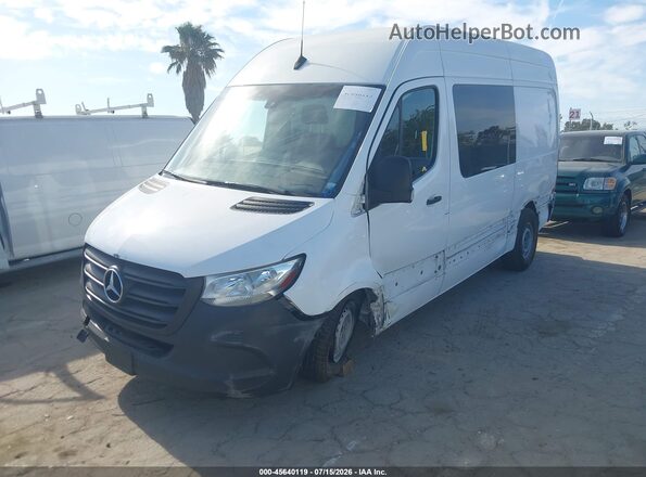 WD4PF0CD3KT003820 2019 MERCEDES-BENZ SPRINTER White Առջևի ձախ երեք քառորդ տեսարան