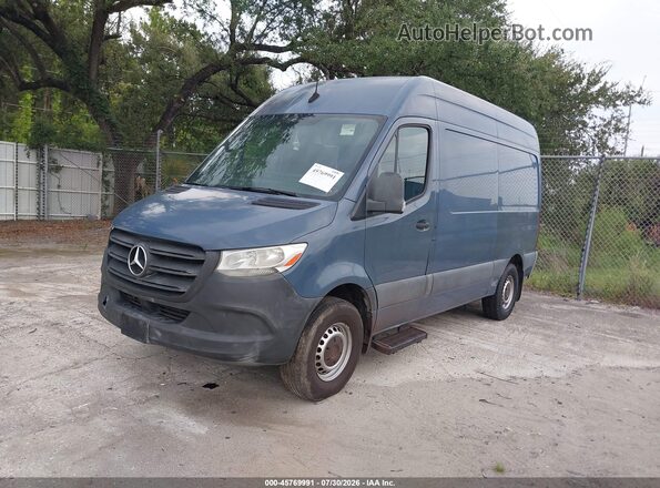 WD4PF0CD4KT004460 2019 MERCEDES-BENZ SPRINTER Синий Передняя левая четверть
