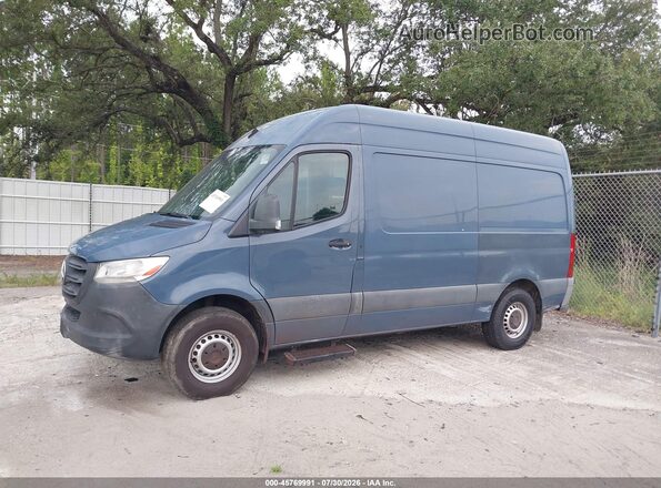 WD4PF0CD4KT004460 2019 MERCEDES-BENZ SPRINTER Синий Панорамный вид салона 360°