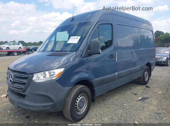 WD4PF0CD7KP092851 2019 MERCEDES-BENZ SPRINTER Blue წინა მარცხენა ხედი სამი მეოთხედიდან