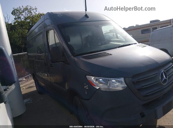 WD4PF0CD7KP104626 2019 MERCEDES-BENZ SPRINTER Blue Rear interior view