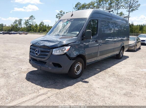 WD4PF1CD0KP151762 2019 MERCEDES-BENZ SPRINTER Blue Front left